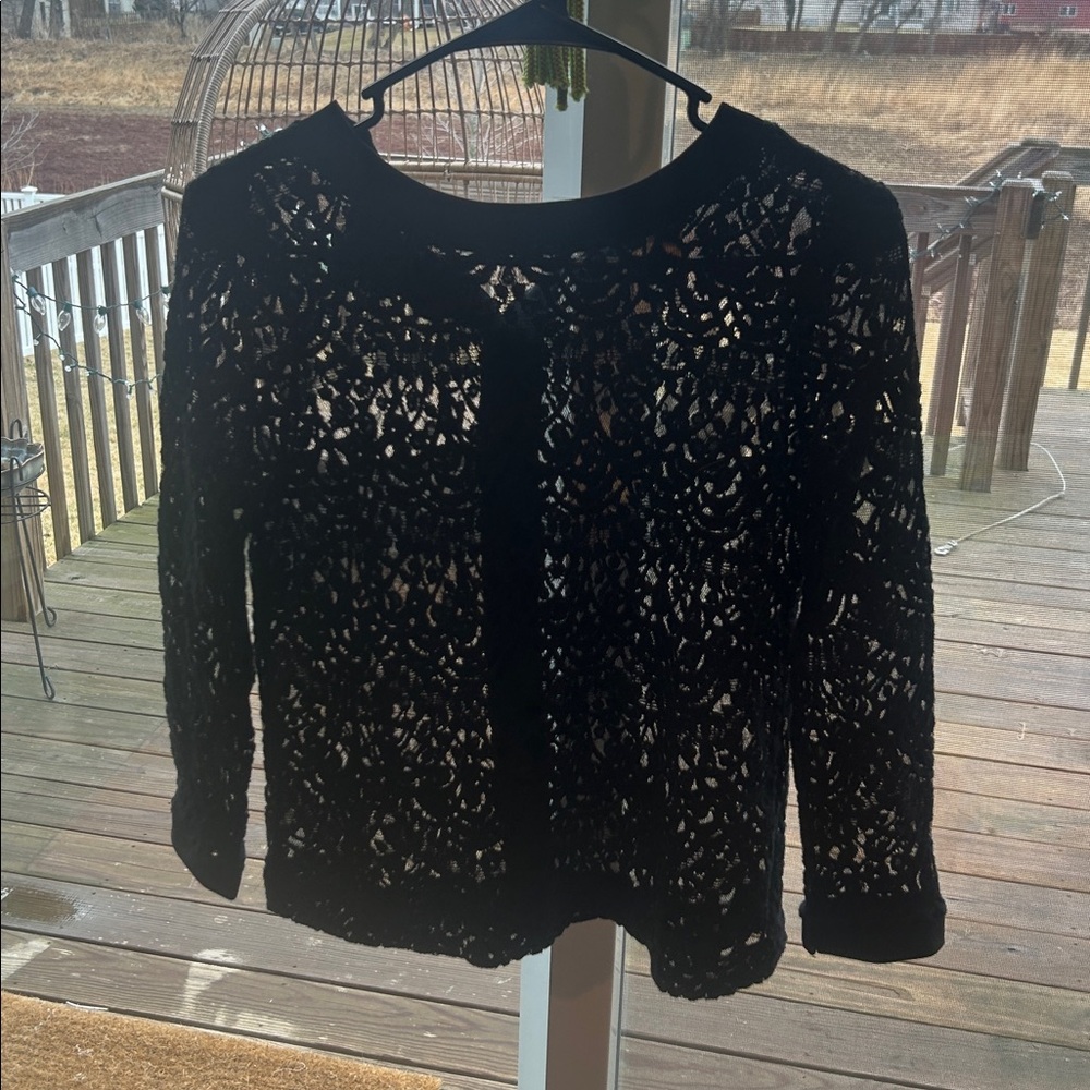 Banana Republic Elegant Black Top